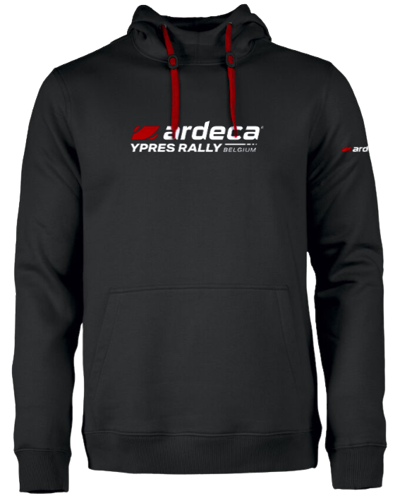 Ardeca Ypres Rally Black Hoodie