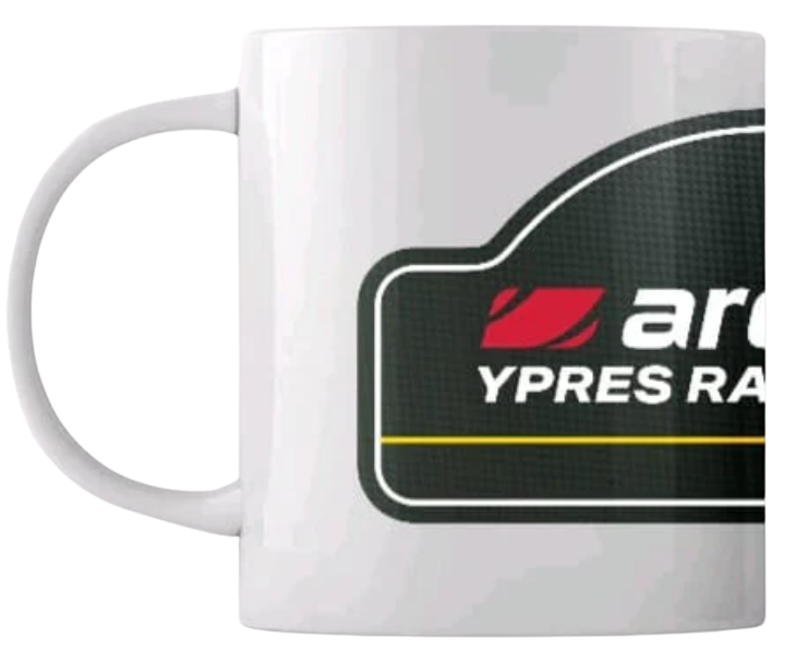 Ardeca Ypres Rally 2025 Plaque Mug