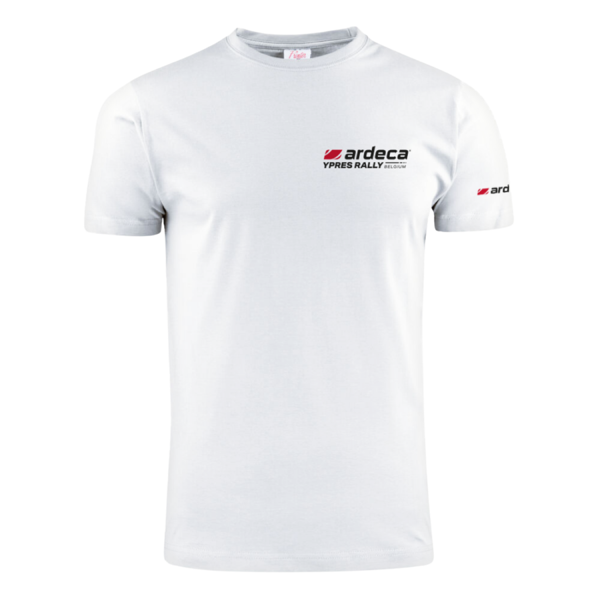 Ardeca Ypres Rally White Logo T-Shirt
