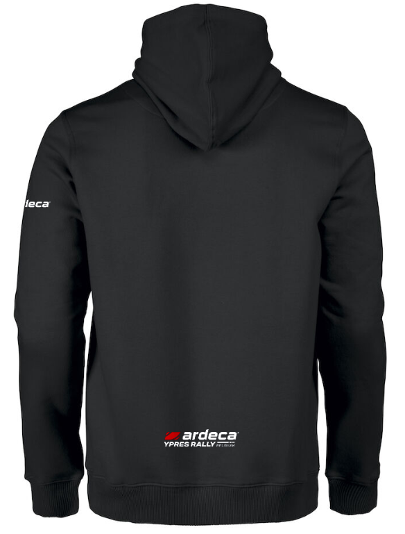 Ardeca Ypres Rally Black Hoodie