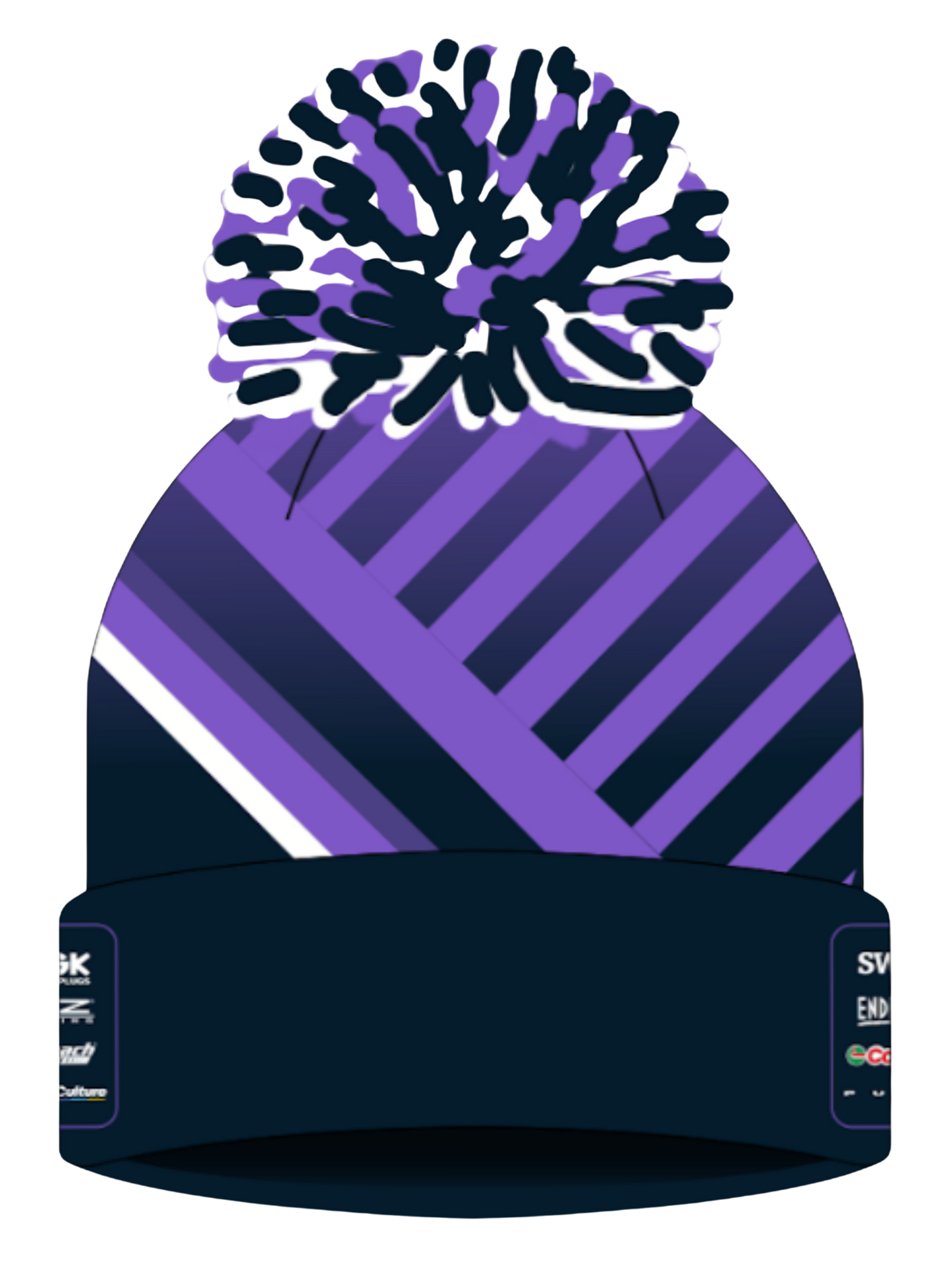 M-Sport 2025/2026 Purple Bobble Hat