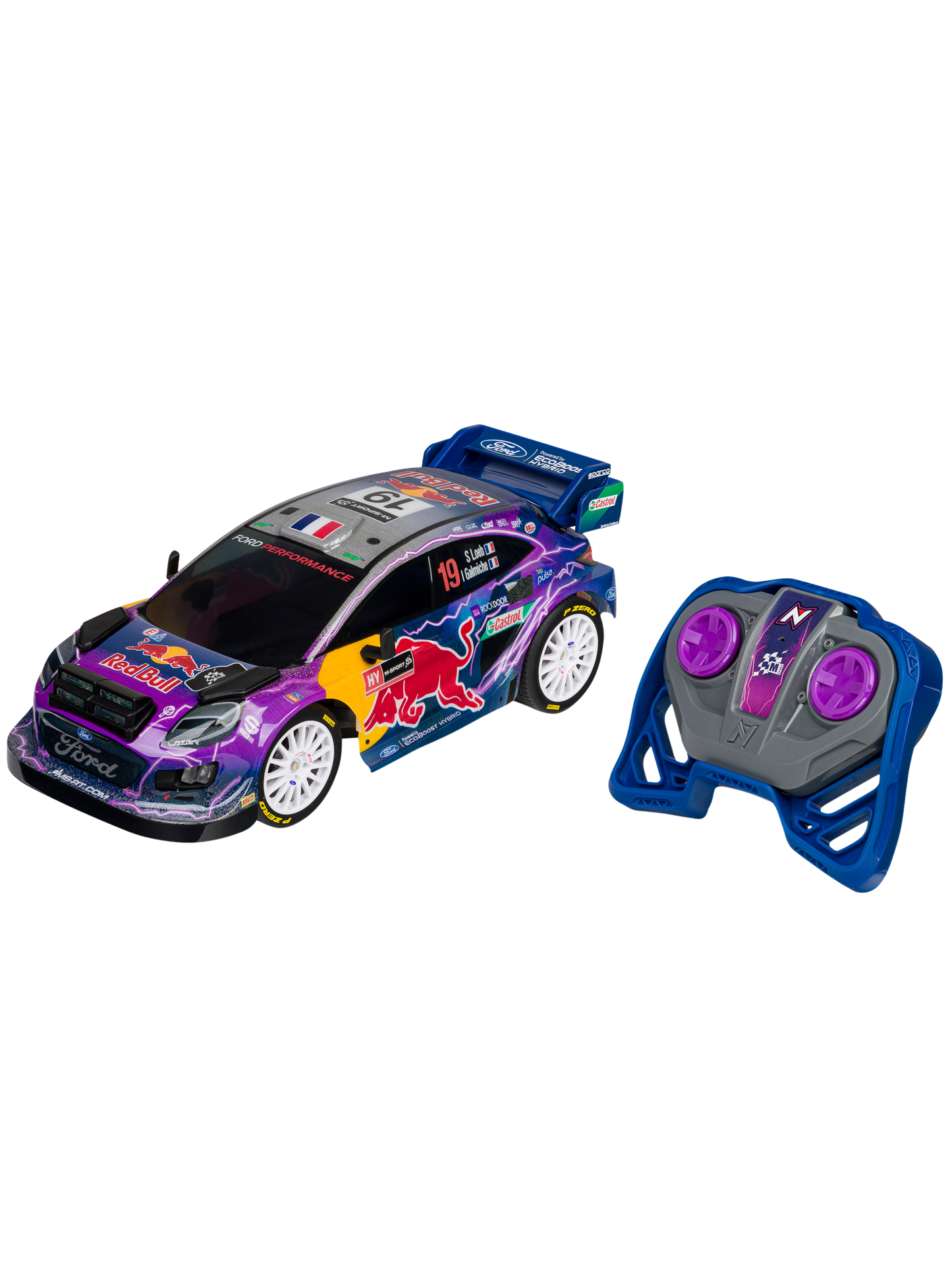 Remote Control M-Sport Puma-Sébastien Loeb- Monte Carlo 2022- Winner- 1/18th Scale- by NIKKO