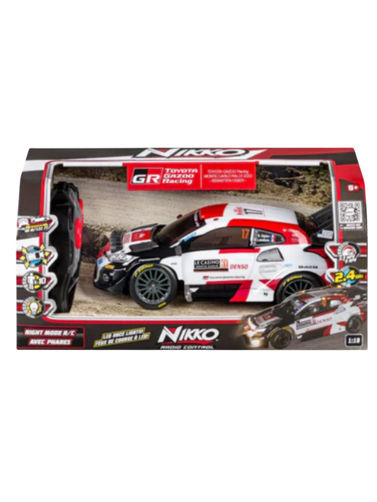 Remote Control Toyota Gazoo Racing Sébastien Ogier 1/18 Scale- Monte Carlo 2023