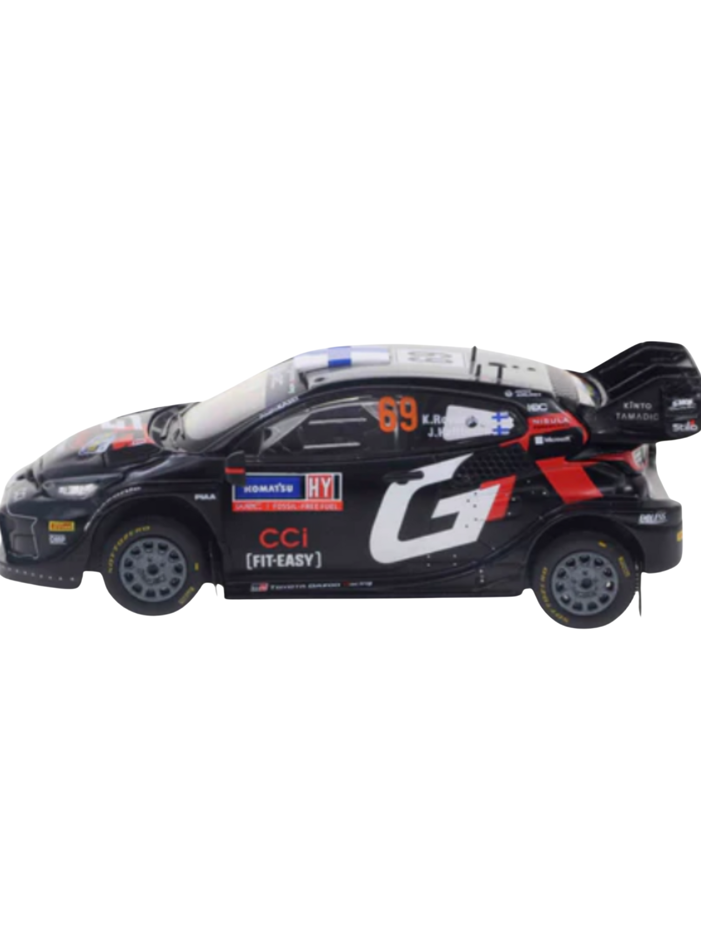 Toyota Gazoo Racing- Kalle Rovanperä Sweden 2024- 1/43 Scale- by Toyota