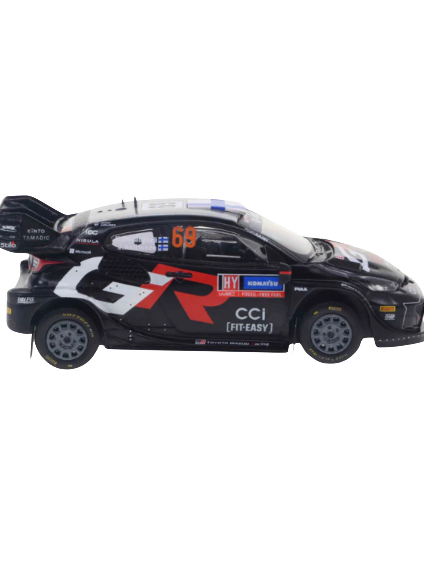 Toyota Gazoo Racing- Kalle Rovanperä Sweden 2024- 1/43 Scale- by Toyota